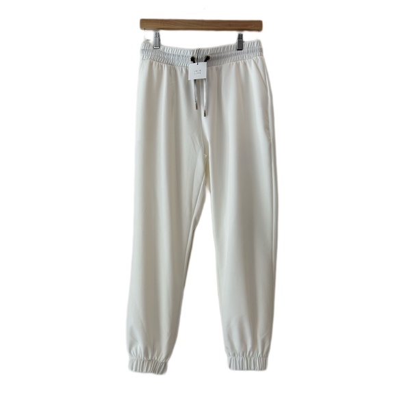 NWT Zara size M ivory color jogger pants - Picture 1 of 9
